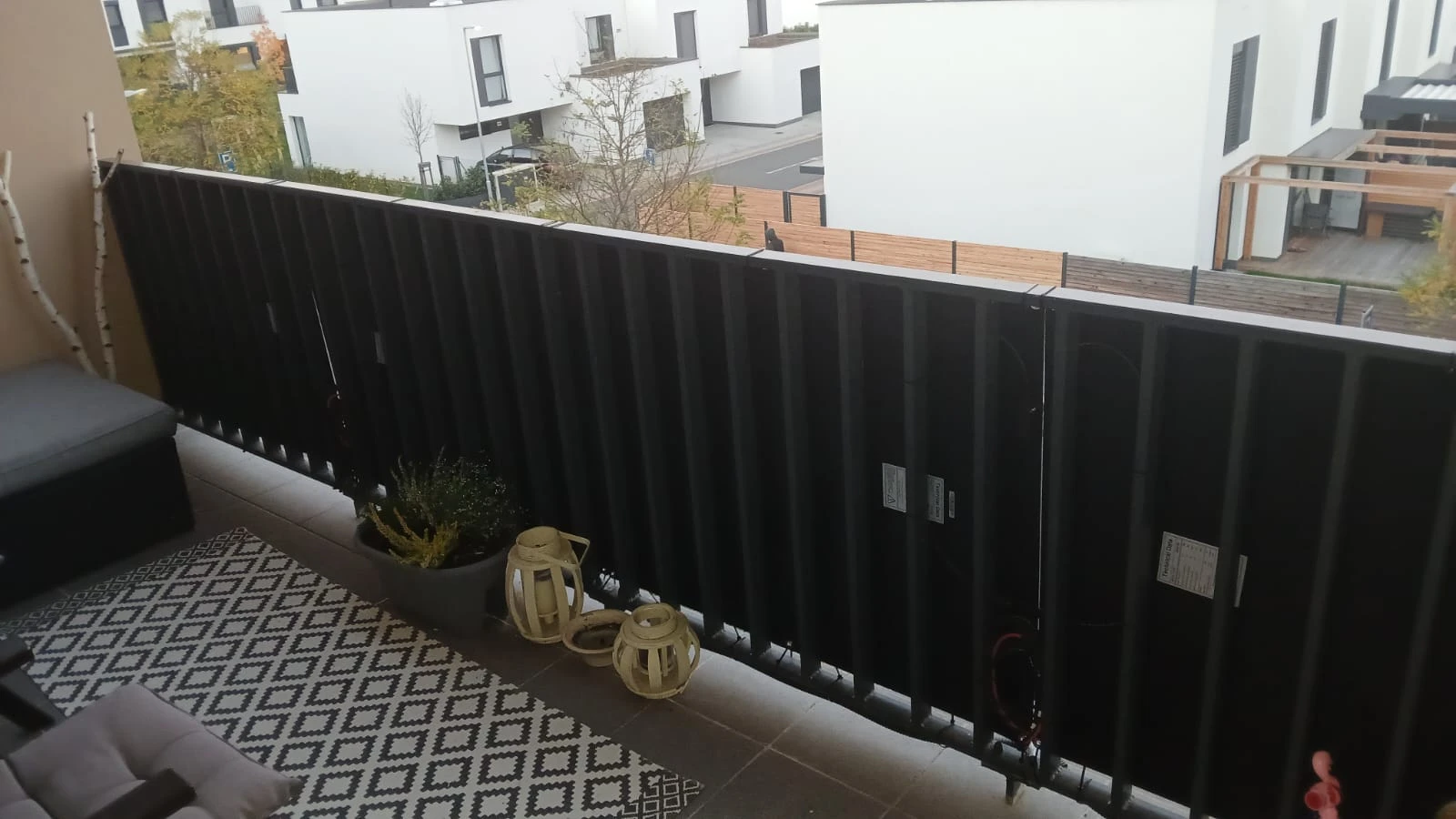 Umístění panelů – pohled 6